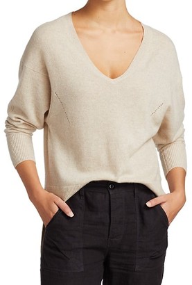 Frame Deep V-neck Sweater