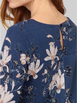 Thumbnail for your product : M&Co Izabel London Floral 3/4 Sleeve Tunic Dress