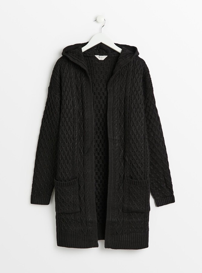 Longline Cardigan Petite Black Cardigan Buy Black Soft Touch