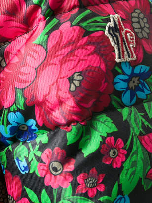 Moncler Grenoble floral print padded jacket