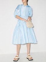 Thumbnail for your product : Cecilie Bahnsen Blue Lara Tiered Gown