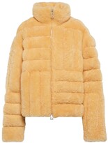 Quilted shearling jacket 