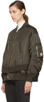 Thumbnail for your product : Moncler Green Aralia Bomber Jacket