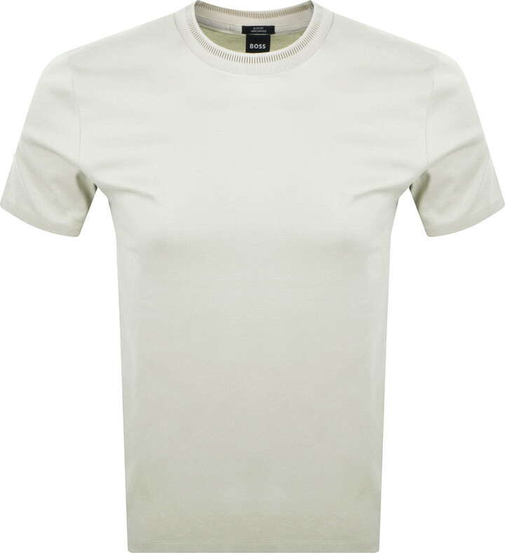 Boss Business BOSS H Tessler 199 Jersey T Shirt Off White