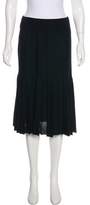 Thumbnail for your product : Sonia Rykiel Wool Knee-Length Skirt