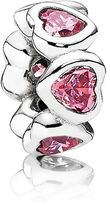 Thumbnail for your product : Pandora Pink Sparkling Heart Spacer