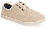 Thumbnail for your product : Toms 'Paseo - Youth Burlap' Slip-On Sneaker (Toddler, Little Kid & Big Kid)