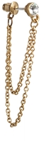 Thumbnail for your product : Pilgrim Gold Plated Chain Drop Earrings