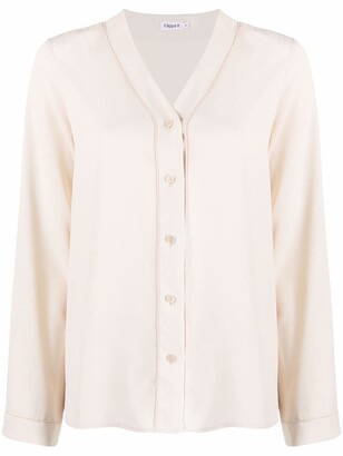 Filippa K Vita v-neck blouse