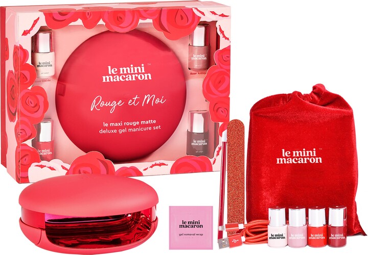 LE MINI MACARON Rouge & Moi Gel Manicure Set - ShopStyle Makeup