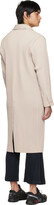 Thumbnail for your product : Homme Plissé Issey Miyake Beige Kersey Pleats Coat