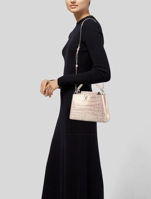 Louis Vuitton bag Capucines Pink Leather 3D model