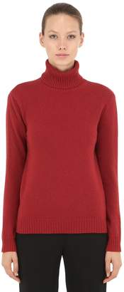 Max Mara Turtleneck Wool & Cashmere Blend Sweater