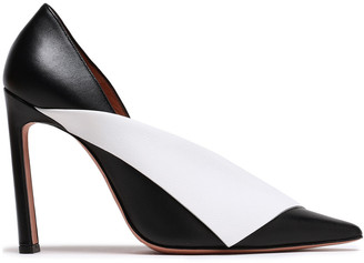 two tone heels pumps