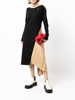 Thumbnail for your product : Maison Mihara Yasuhiro Asymmetric High-Neck Dress