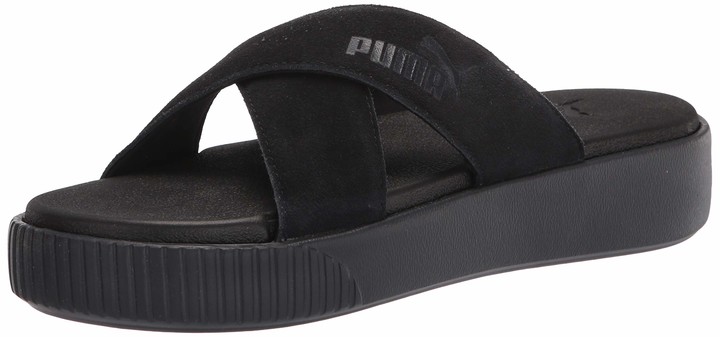 puma platform slippers