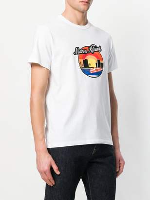MAISON KITSUNÉ designer printed T-shirt