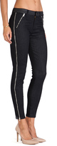 Thumbnail for your product : 7 For All Mankind The Skinny w/ Long Side & Slant Zips