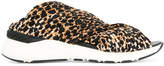 Casadei leopard print sneaker sandals 