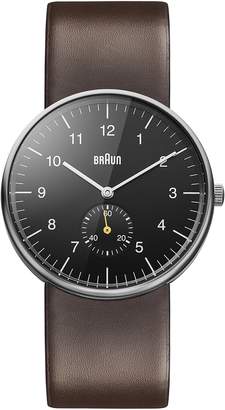 Braun Men's BN0024BKBRG Classic Analog Display Japanese Quartz Watch