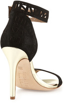 Thumbnail for your product : Nicole Miller Bali Cutout Suede d'Orsay, Black