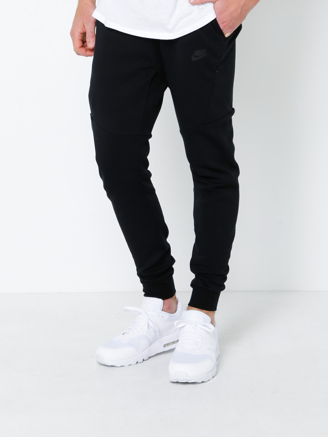Nike Tech Fleece Skinny Jogger Trackpant In Black - ShopStyle ...