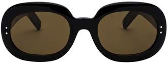 Gucci Eyewear Oval Frame Sunglasses