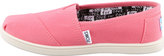 Thumbnail for your product : Toms Classic Canvas Slip-On, Pink, Youth