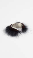 Thumbnail for your product : Ferragamo Fur Cuff Bracelet