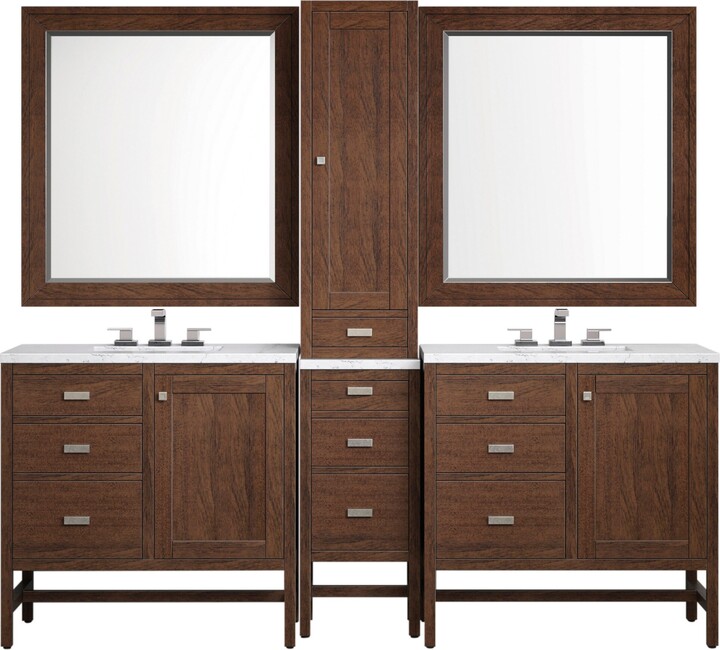 James Martin Vanities James Martin Addison 87" Double Sink Bathroom