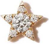 Thumbnail for your product : Maria Tash 18kt yellow gold Star stud earring