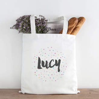 Hurley Sarah Personalised Confetti Tote Bag