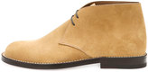 Thumbnail for your product : Bottega Veneta Suede Lace-Up Ankle Boot, Bronze