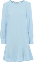 Thumbnail for your product : Goat Gwen Fluted Wool-crepe Mini Dress
