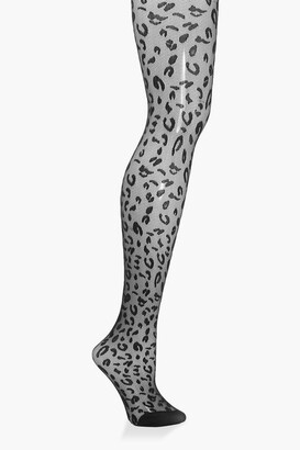 Leopard Print Tights