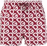 Thumbnail for your product : Dolce & Gabbana Logo Print Swimming Shorts