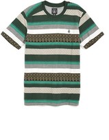 Thumbnail for your product : Volcom 'Splinter' Stripe Slim Fit Crewneck T-Shirt (Big Boys)
