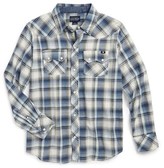 Thumbnail for your product : Lucky Brand Woven Plaid Shirt (Big Boys)
