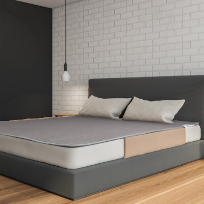 Alwyn Home Plumbing Mattress Manual With Mechanical Knob Control Bed Warmer Mattress Gold