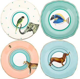 Yvonne Ellen - Animal Cake Plates - Set of 4