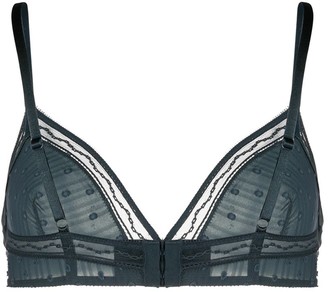 Eres Embroidered Wired Triangle Bra