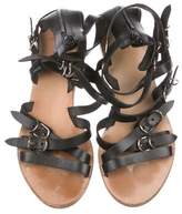 Thumbnail for your product : Balenciaga Leather Buckle Sandals