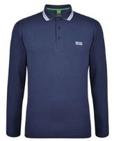 Thumbnail for your product : HUGO BOSS Green GREEN Trim Collar Long Sleeved Polo