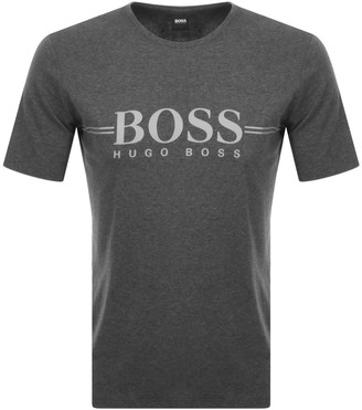 Boss Business BOSS HUGO BOSS Urban Logo T Shirt Grey