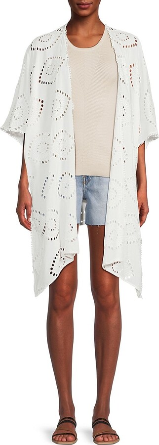MARCUS ADLER Eyelet Cover-Up Wrap