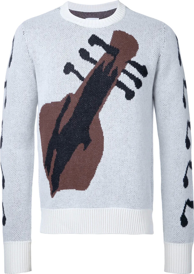 TAKAHIROMIYASHITA TheSoloist. Guitar Intarsia Jumper