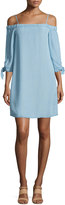 Thumbnail for your product : Ella Moss The Bare Shoulder Chambray Dress