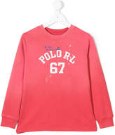 Thumbnail for your product : Ralph Lauren Kids logo print sweatshirt