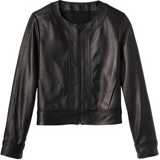Athleta Sleek Leather Jacket