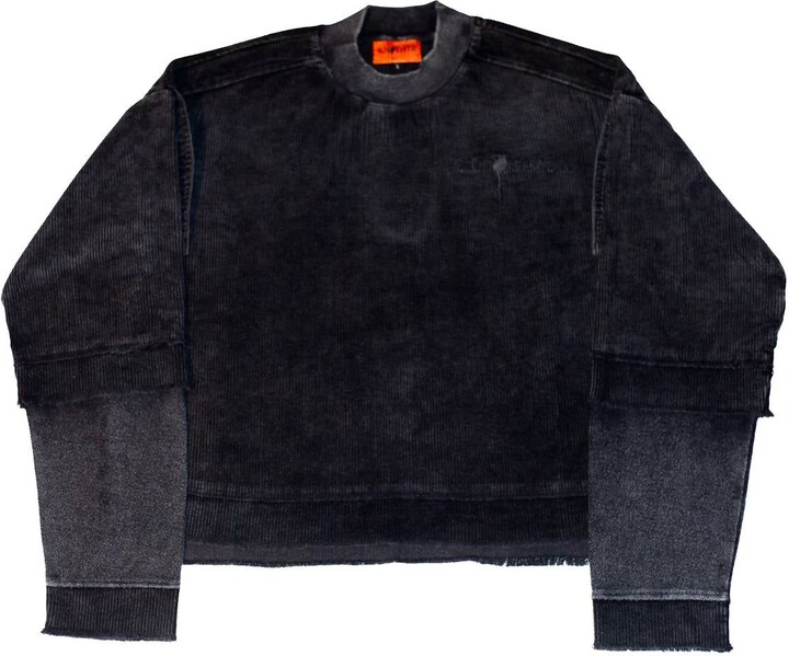 knotWTR Women's Corduroy Shirt In Black